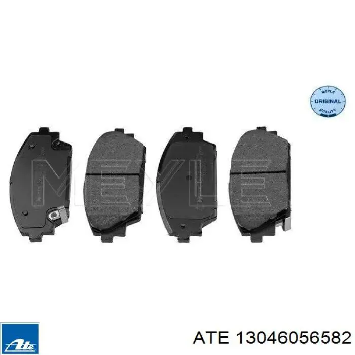 Гальмівні колодки ATE 13046056582 ціна, від 57.80 USD