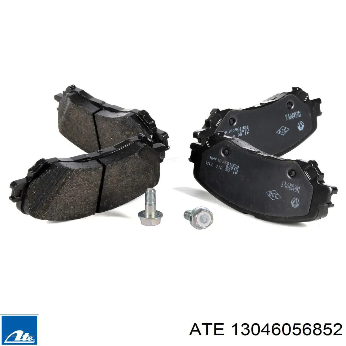 Гальмівні колодки Japan Parts PA0707AF ціна, від 24.13 USD