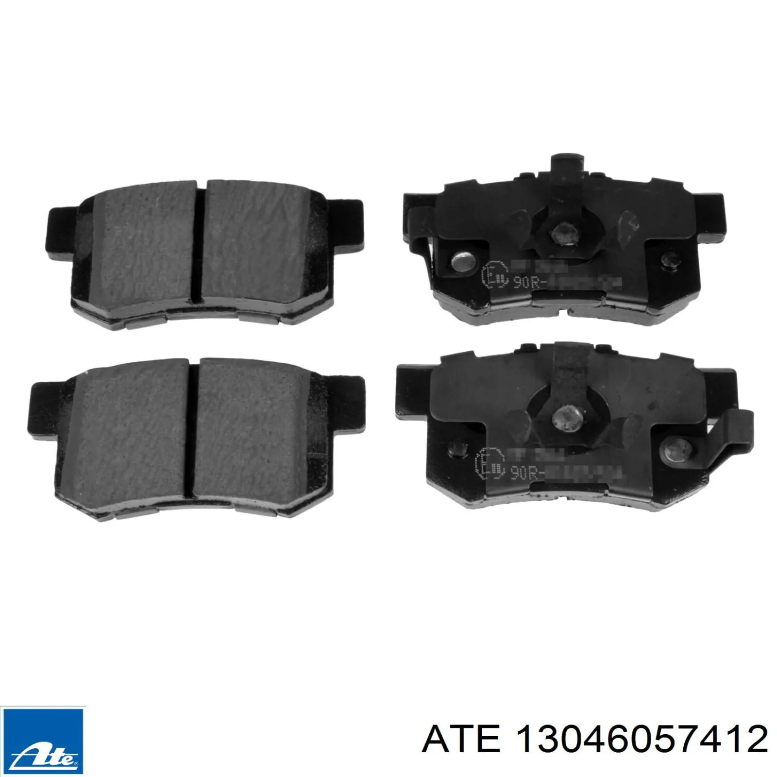 Колодки гальмові задні, дискові 13046057412 ATE