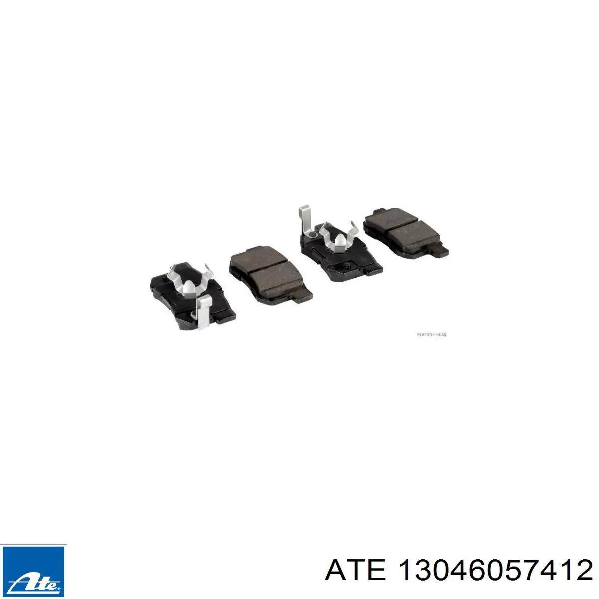 Задні дискові колодки ATE 13046057412