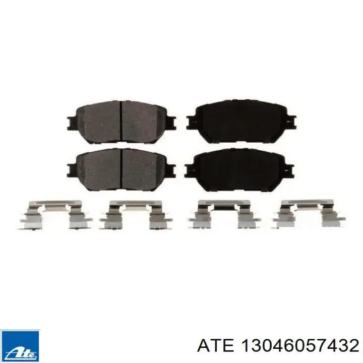 Тормозні колодки ATE 13046057432