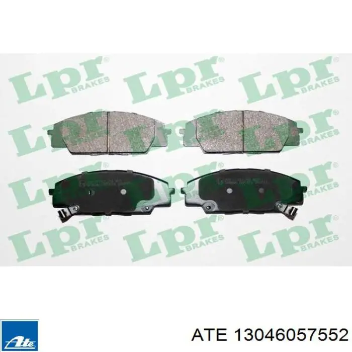 Гальмівні колодки ATE 13046057552 ціна, від 22.84 USD