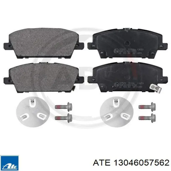 Гальмівні колодки ATE 13046057562 ціна, від 22.80 USD