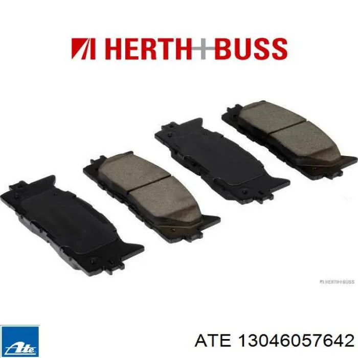 Гальмівні колодки ATE 13046057642 ціна, від 28.06 USD