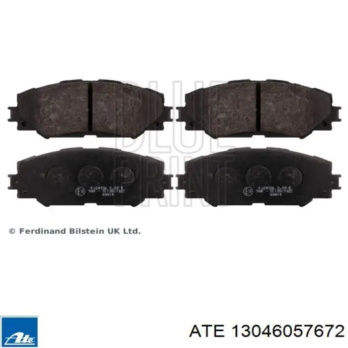 Гальмівні колодки ATE 13046057672 ціна, від 30.76 USD