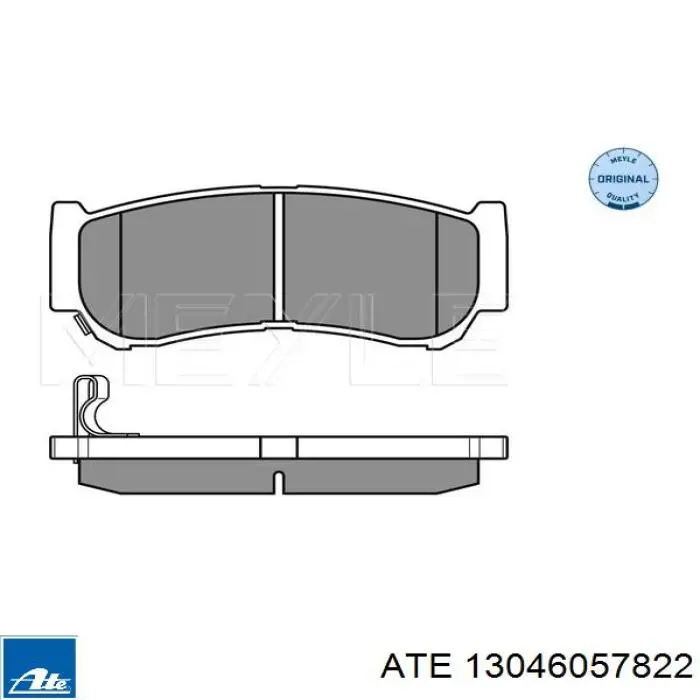 Задні дискові колодки ATE 13046057822
