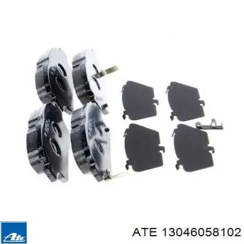 Гальмівні колодки ATE 13046058102 ціна, від 14.62 USD