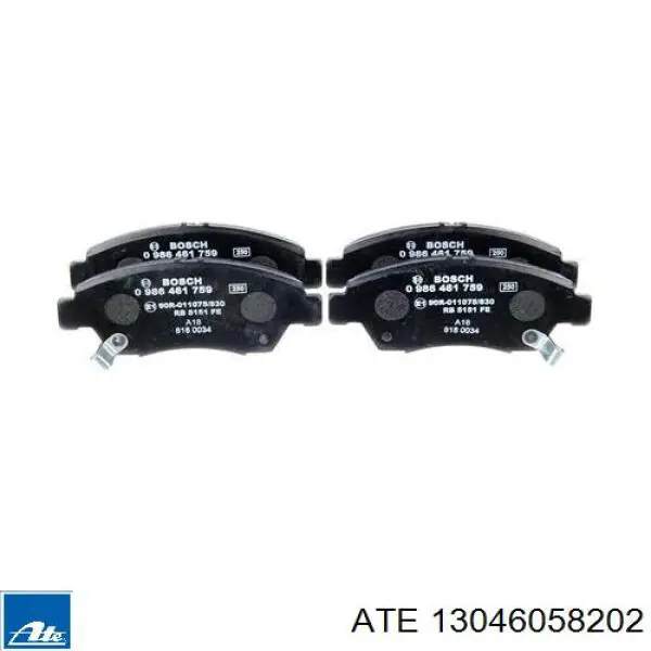 Гальмівні колодки ATE 13046058202 ціна, від 21.56 USD