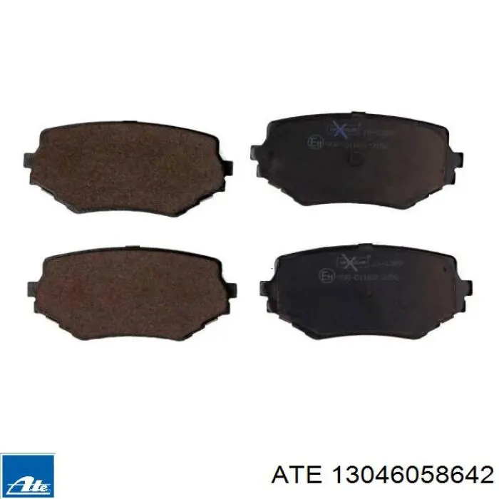 Передні тормозні колодки 13046058642 ATE
