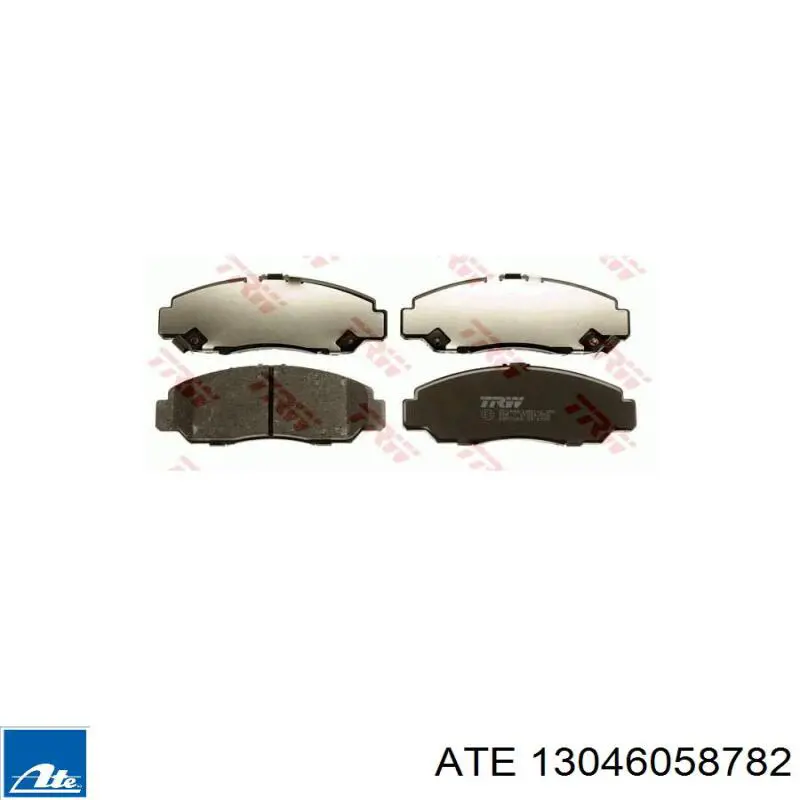 Гальмівні колодки ATE 13046058782 ціна, від 28.54 USD