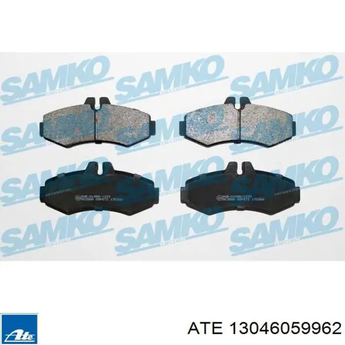 Гальмівні колодки ATE 13046059962 ціна, від 12.22 USD