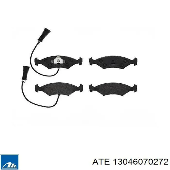 Гальмівні колодки ATE 13046070272 ціна, від 12.95 USD