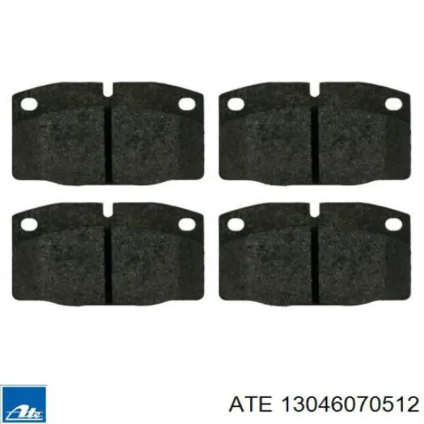Гальмівні колодки ATE 13046070512 ціна, від 13.70 USD