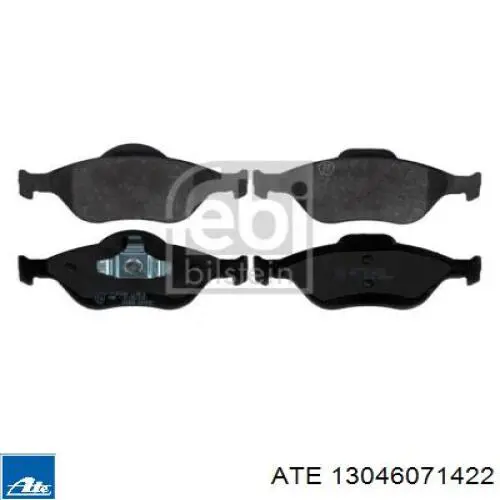 Гальмівні колодки ATE 13046071422 ціна, від 26.84 USD