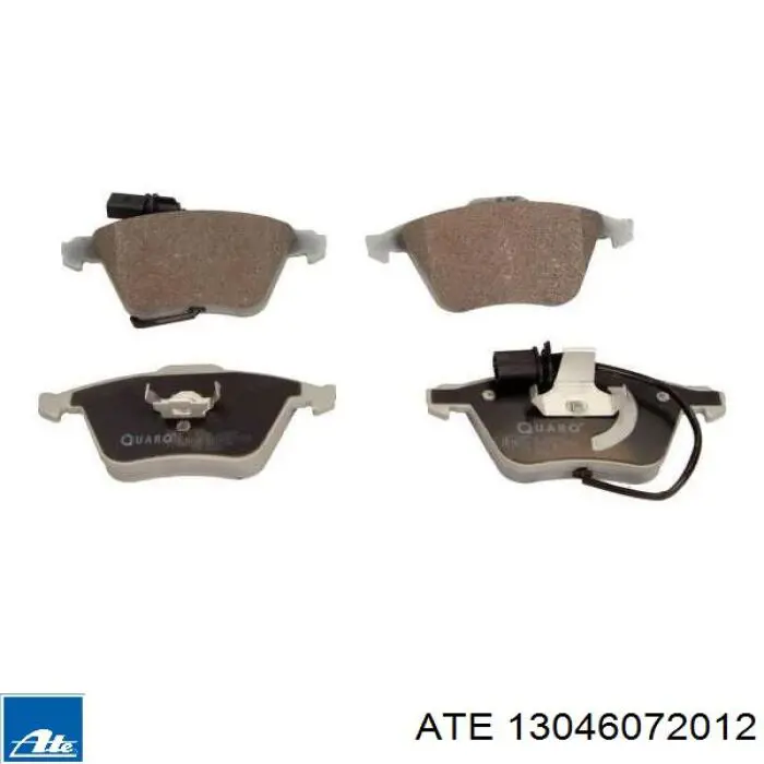 Гальмівні колодки ATE 13046072012 ціна, від 82.96 USD