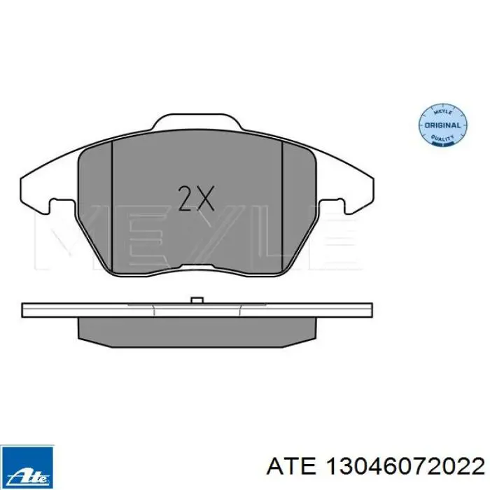 Тормозні колодки ATE 13046072022