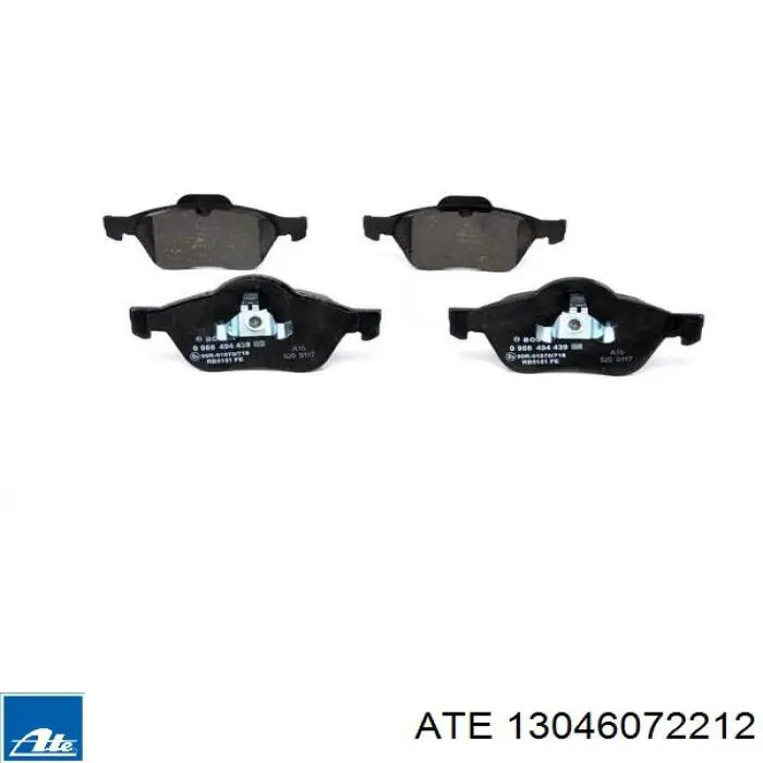 Гальмівні колодки ATE 13046072212 ціна, від 34.73 USD