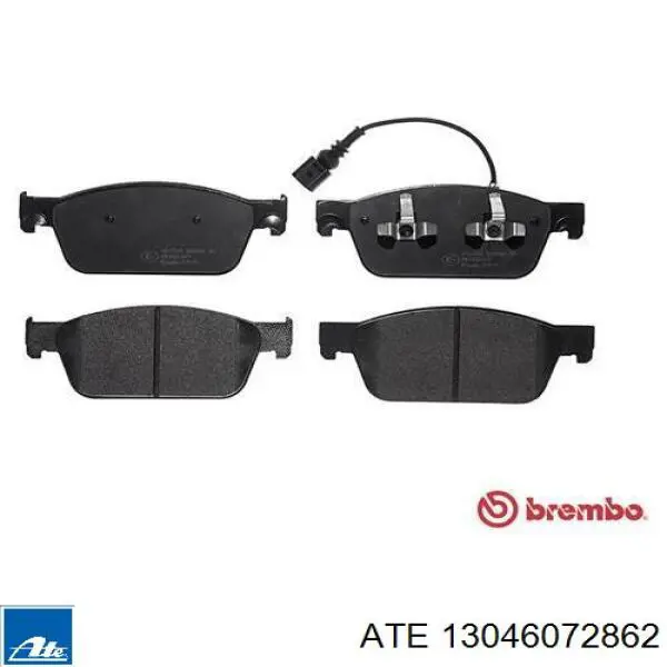 Гальмівні колодки ATE 13046072862 ціна, від 101.50 USD