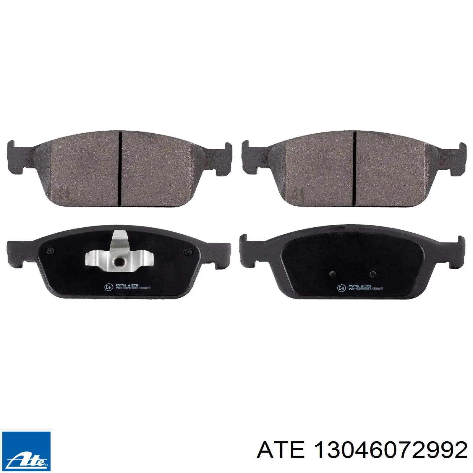 Гальмівні колодки ATE 13046072992 ціна, від 48.75 USD