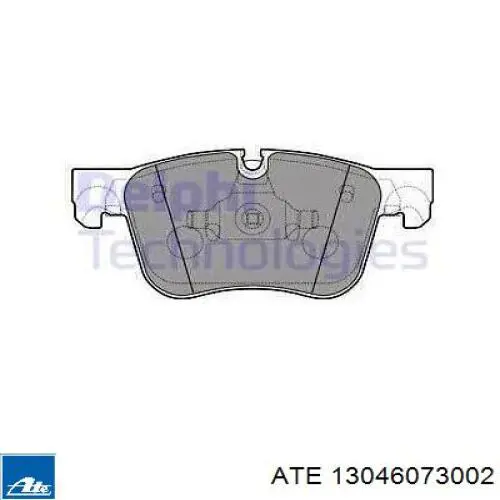 Передні тормозні колодки 13046073002 ATE