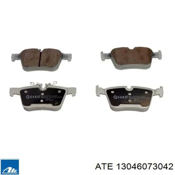 Задні гальмівні колодки ATE 13046073042 ціна, від 54.86 USD