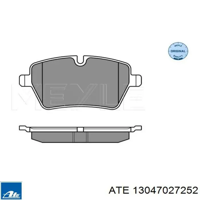 Гальмівні колодки ATE 13047027252 ціна, від 45.68 USD