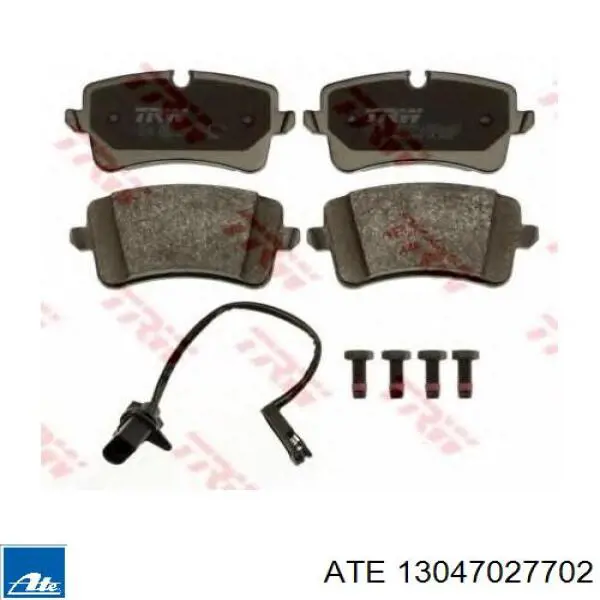 Задні гальмівні колодки ATE 13047027702 ціна, від 103.15 USD