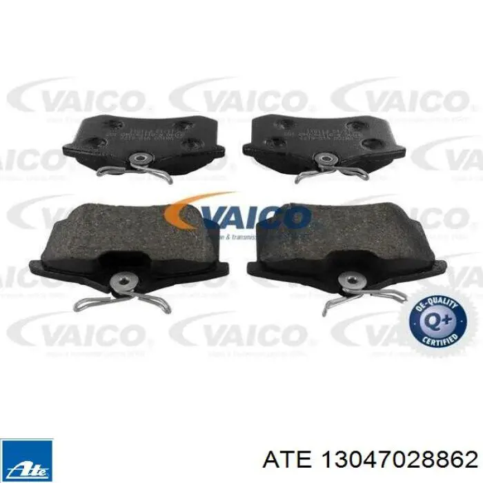 Задні гальмівні колодки ATE 13047028862 ціна, від 25.28 USD