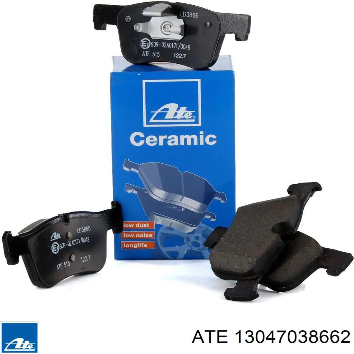 Гальмівні колодки ATE 13047038662 ціна, від 49.50 USD