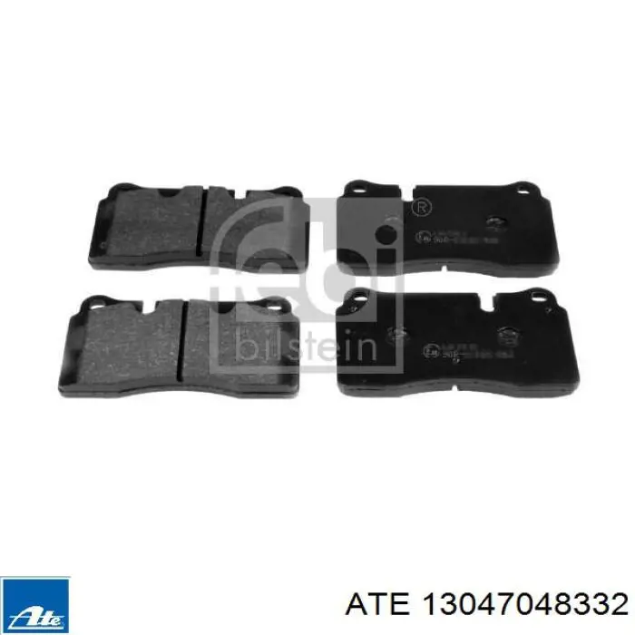 Гальмівні колодки ATE 13047048332 ціна, від 108.08 USD