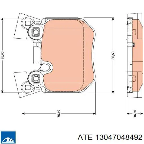 Задні гальмівні колодки Swag 20916767 ціна, від 30.64 USD