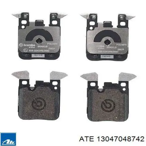 Задні гальмівні колодки ATE 13047048742 ціна, від 132.99 USD