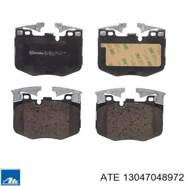 Гальмівні колодки ATE 13047048972 ціна, від 126.69 USD