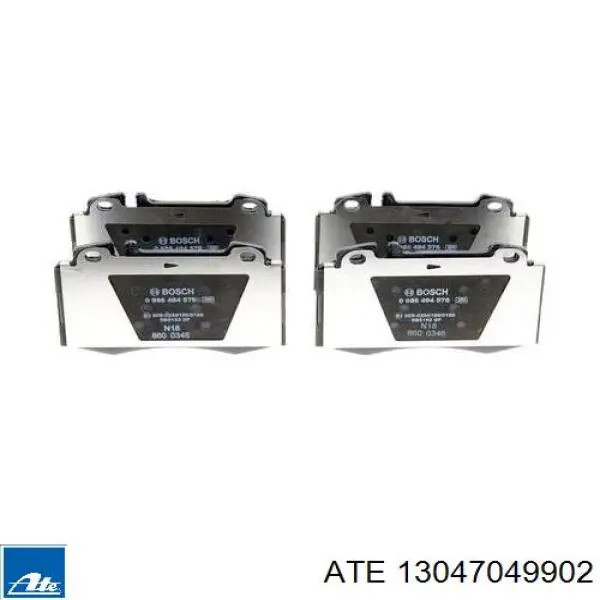 Купити 13047049902 ATE Колодки гальмівні передні, дискові