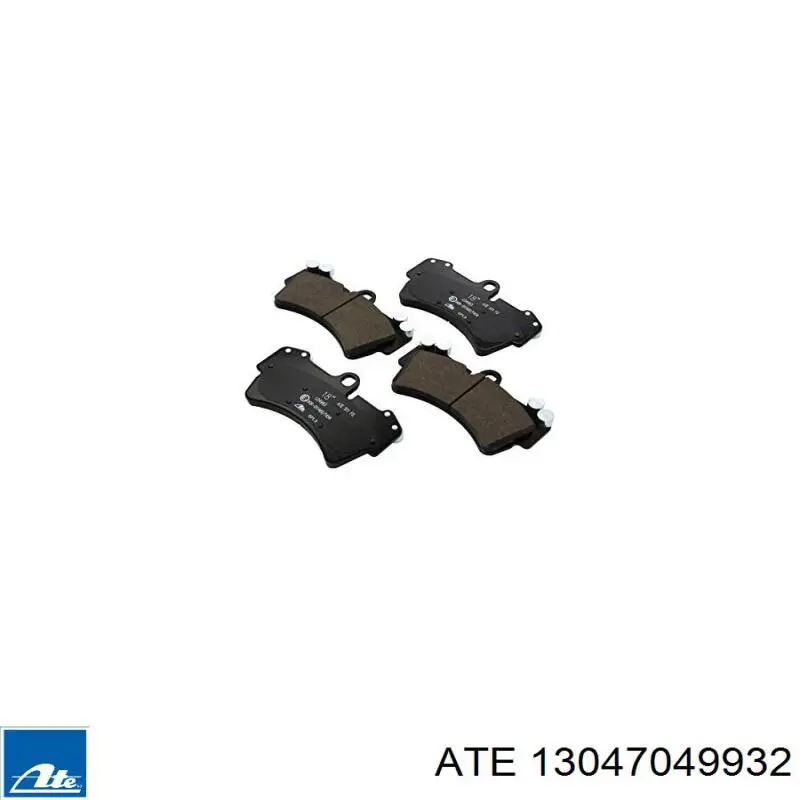 Гальмівні колодки ATE 13047049932 ціна, від 134.60 USD