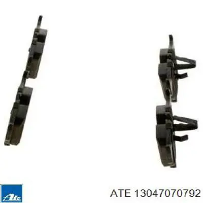 Задні гальмівні колодки ATE 13047070792 ціна, від 29.22 USD