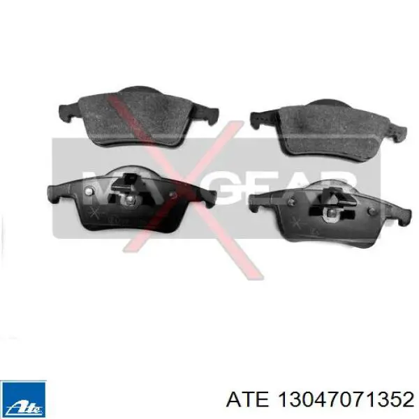 Задні гальмівні колодки ATE 13047071352 ціна, від 22.37 USD