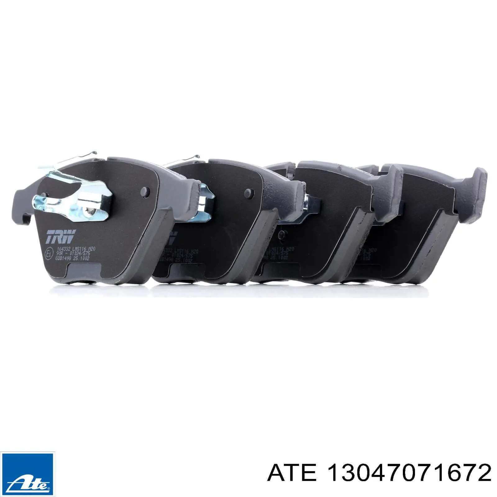 Тормозні колодки ATE 13047071672