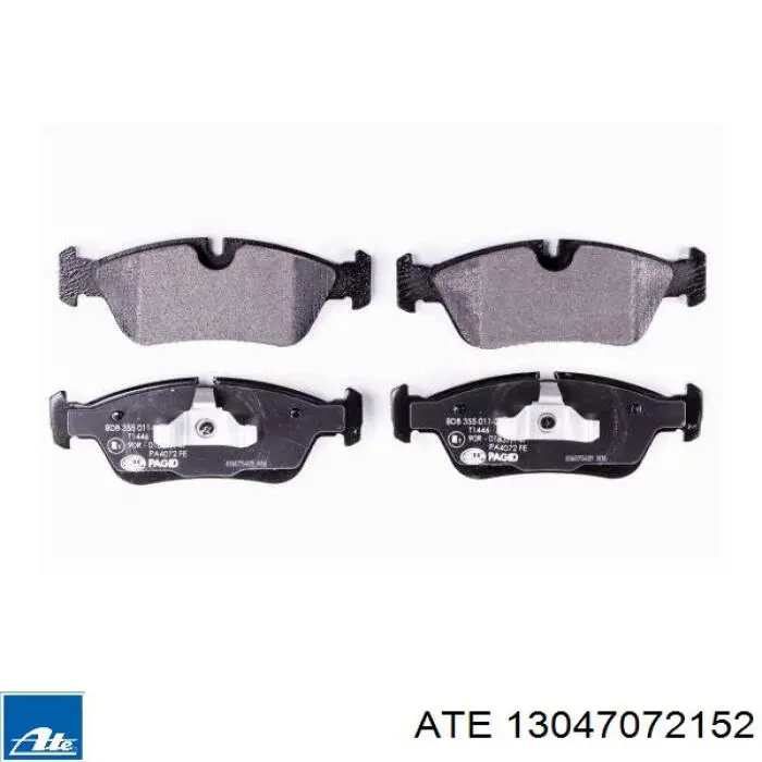 Гальмівні колодки ATE 13047072152 ціна, від 31.20 USD