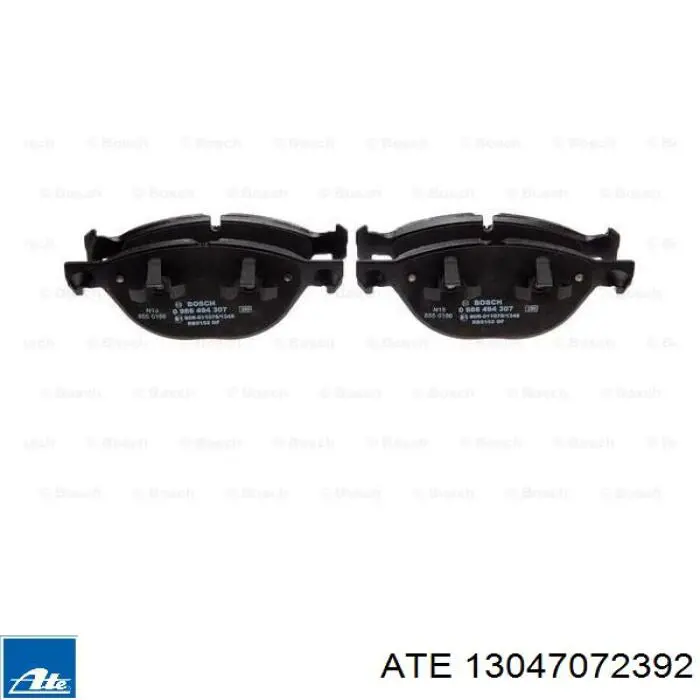 Гальмівні колодки ATE 13047072392 ціна, від 116.34 USD