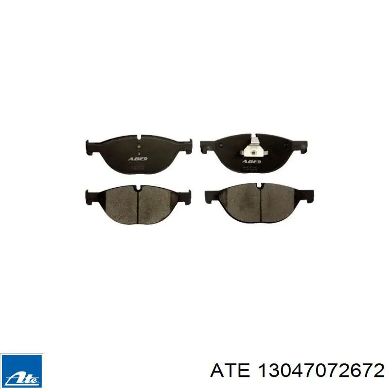 Гальмівні колодки ATE 13047072672 ціна, від 174.52 USD