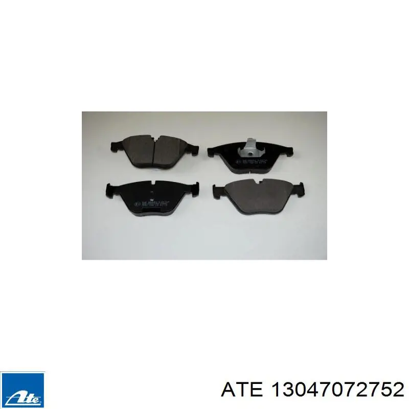 Гальмівні колодки ATE 13047072752 ціна, від 93.40 USD