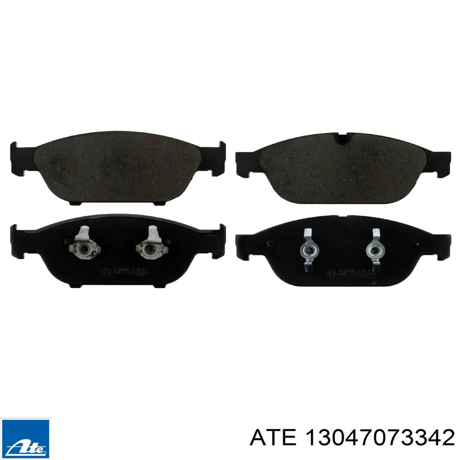 Гальмівні колодки ATE 13047073342 ціна, від 81.27 USD
