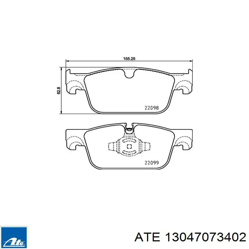 Гальмівні колодки Land Rover LR160437 ціна, від 56.11 USD
