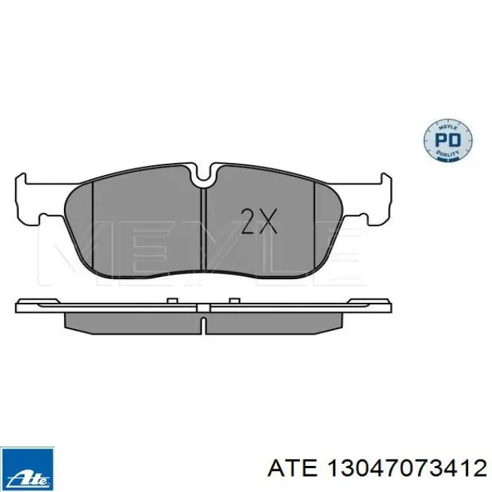 Тормозні колодки ATE 13047073412