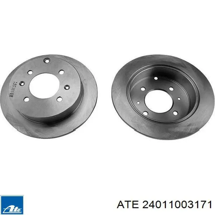 Диск гальмівний задній 24011003171 ATE