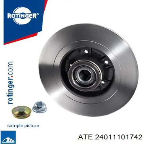 Задні дискові гальма ATE 24011101742 ціна, від 59.06 USD