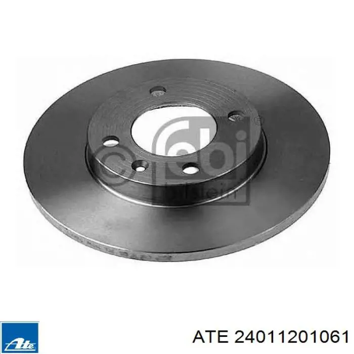 24011201061 ATE диск гальмівний передній