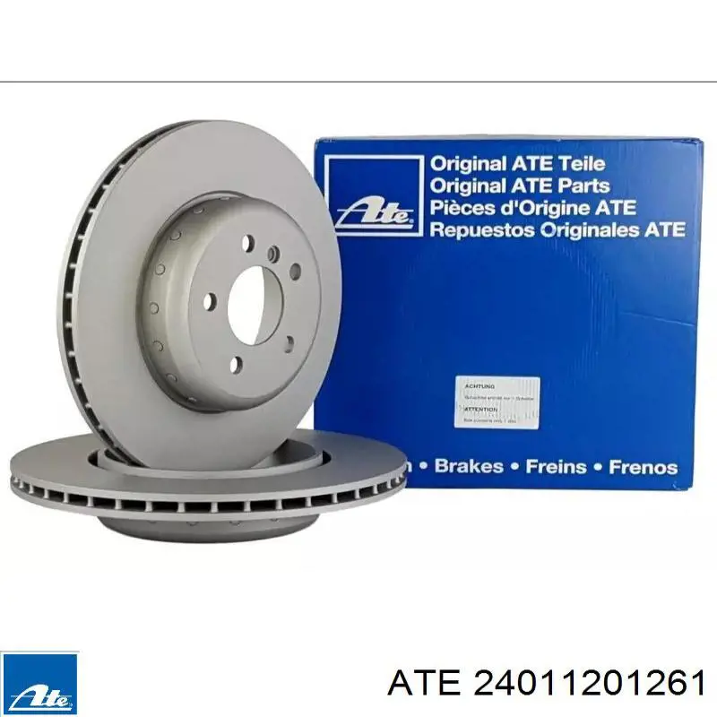 24011201261 ATE диск гальмівний передній