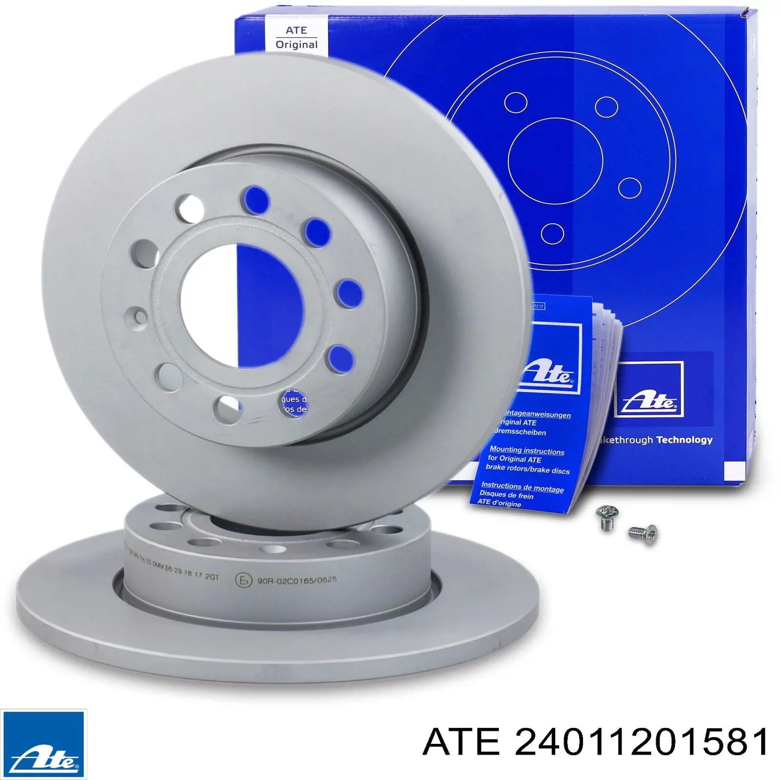 Задні дискові гальма ATE 24011201581 ціна, від 35.34 USD